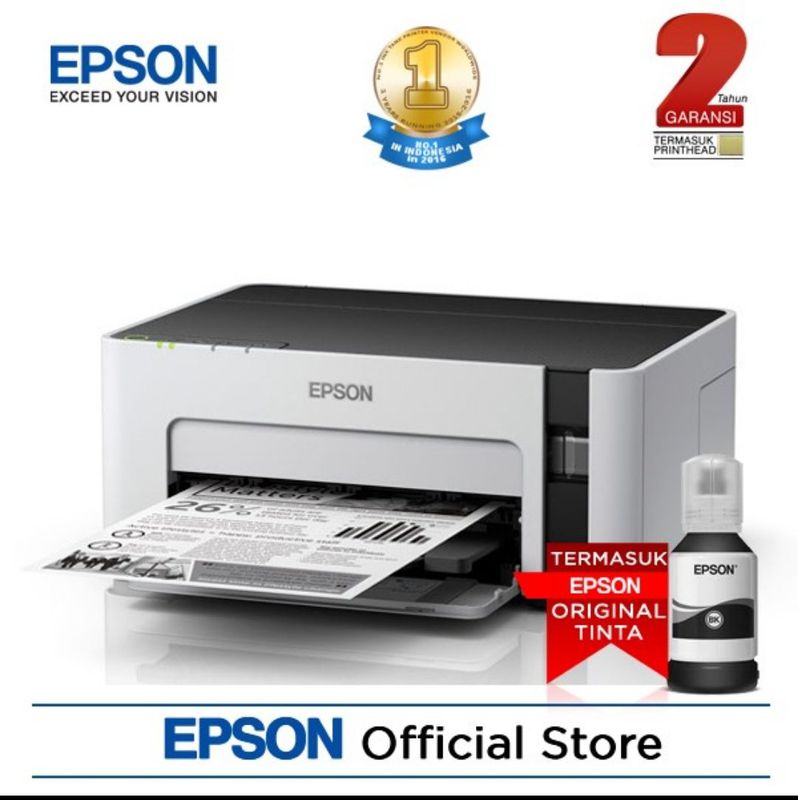 Printer Epson M1100 Monocrom Ink 8232