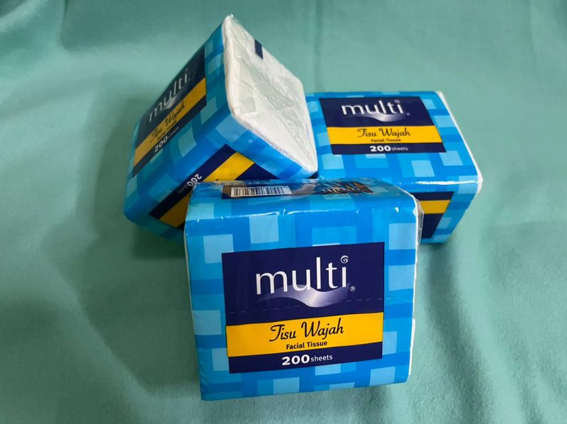Multi Fecial Tissue 200's