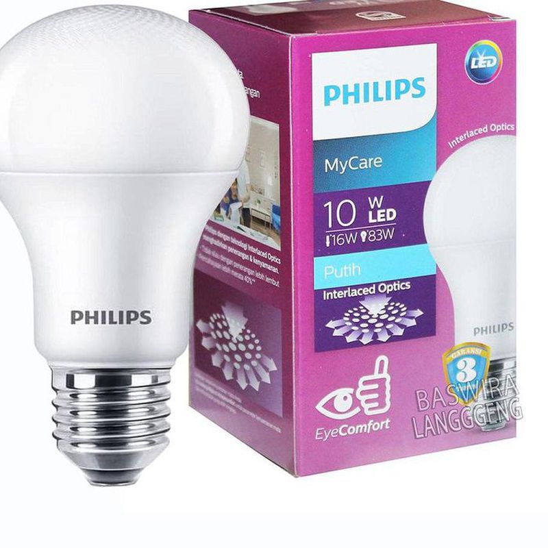 LAMPU LED BOLD PHILIPS 10 W