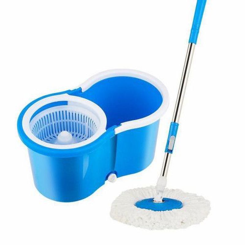 Pengepelan Spin Mop