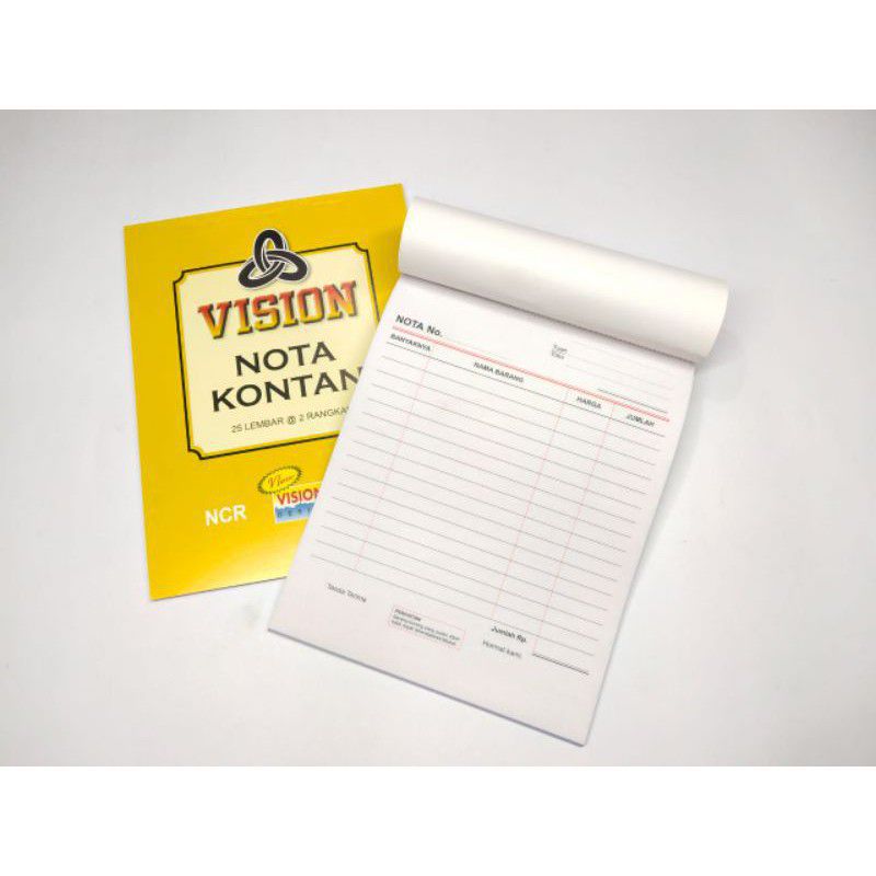 Nota Kontan 2 ply Vision Besar
