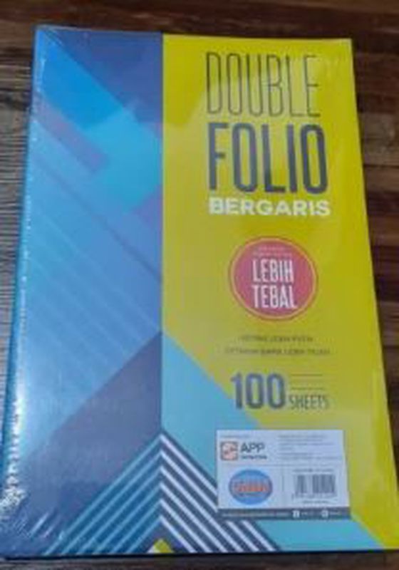 Kertas Bergaris Double Folio Sinar Dunia