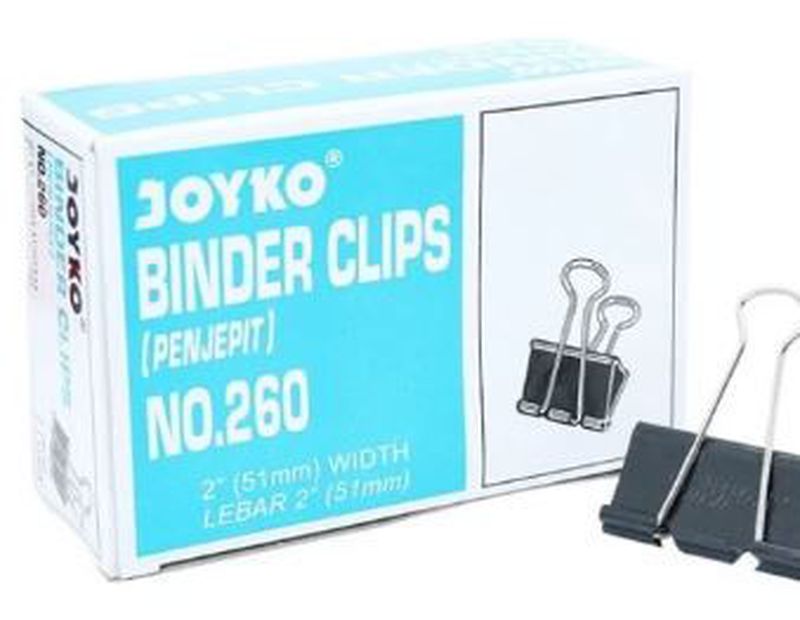 Binder Clips No. 260 Joyko