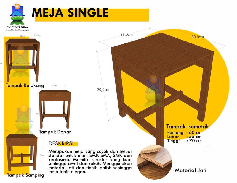 Meja Single