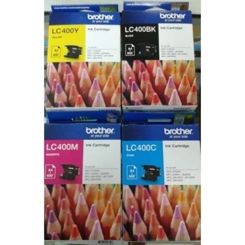Cartridge Brother LC 400 (4 Warna)