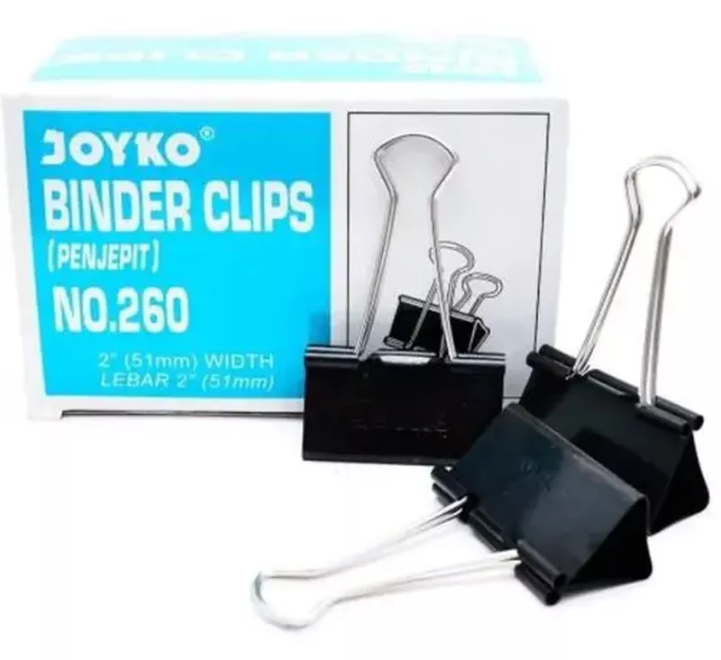 JEPITAN KERTAS / Binder Clips 51 mm Merk Joyko