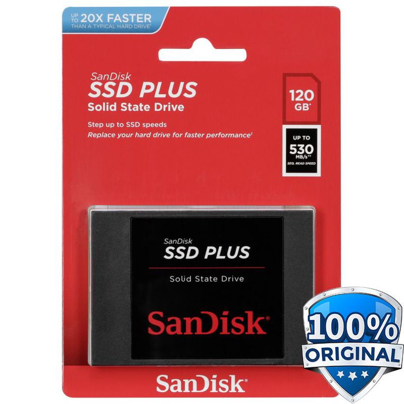 Harddisk SSD Spesifikasi 120 GB, Solid State, SATA 3.0 6GB/S