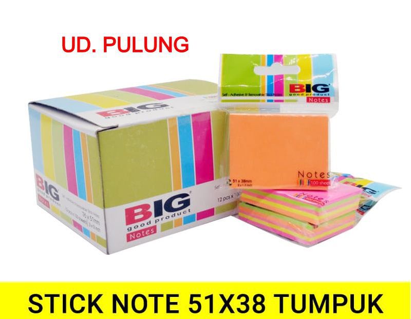 STICK NOTE SN-5138T (51X38) MERK BIG