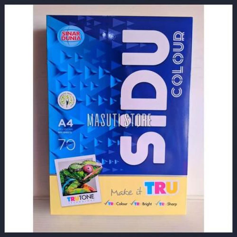 KERTAS WARNA A4 70gr - Biru