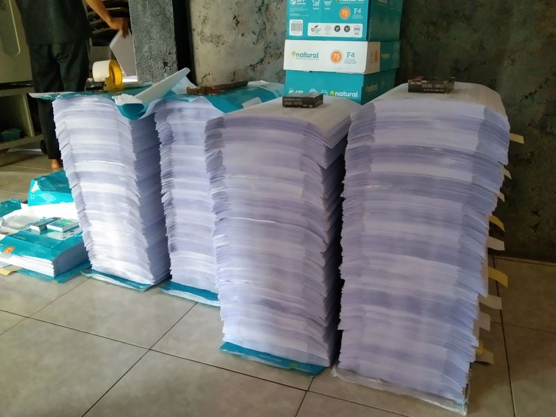 Cetak Kertas Dengan Mesin Riso Cetak Kertas Dengan Mesin Riso
