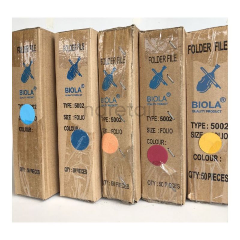 Map biola 1 pak isi 50 pcs