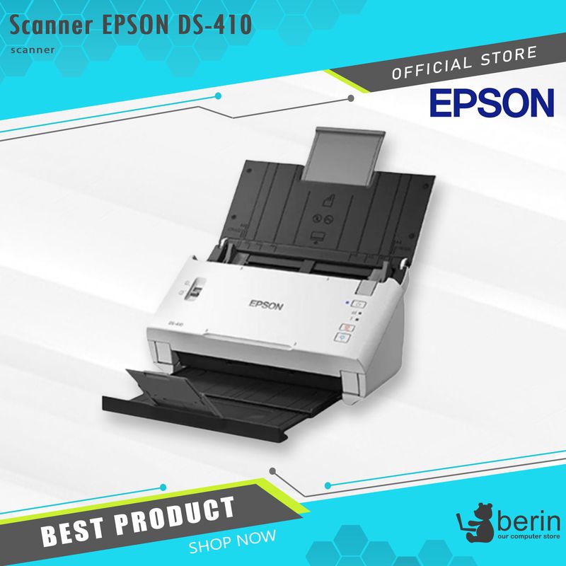 Epson WorkForce DS-410 A4 Duplex Sheet-fed Document Scanner