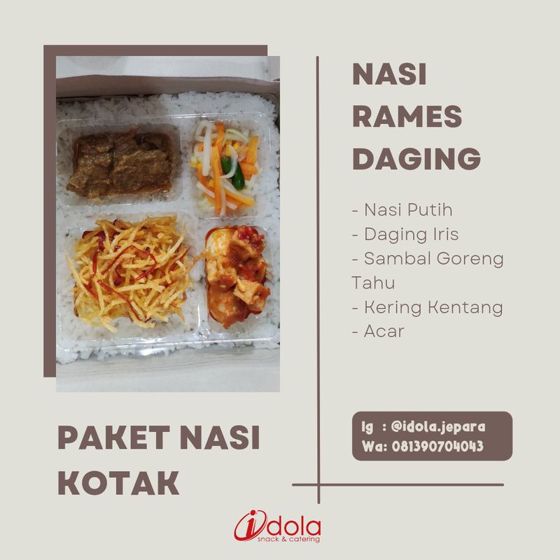 Nasi rames daging