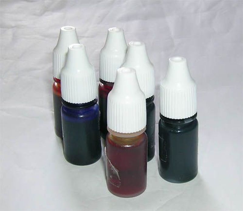 Tinta Stempel Flash - Biru