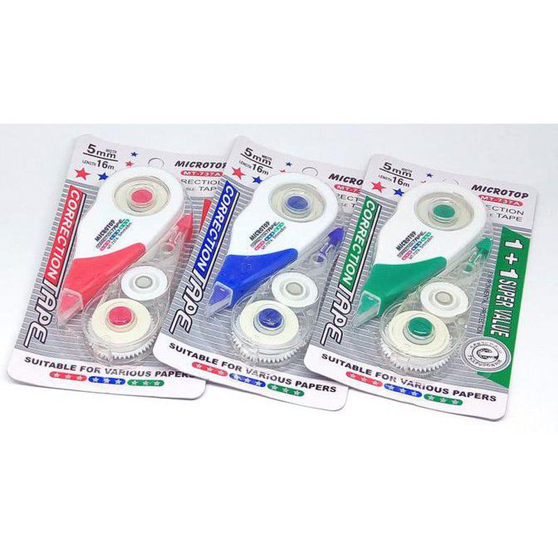 Tipe X Kertas / Correction Tape Microtop Mt-737A - 16 M X 5 Mm