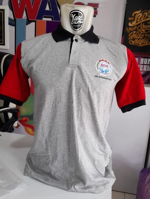 Kaos Kerah Sablon