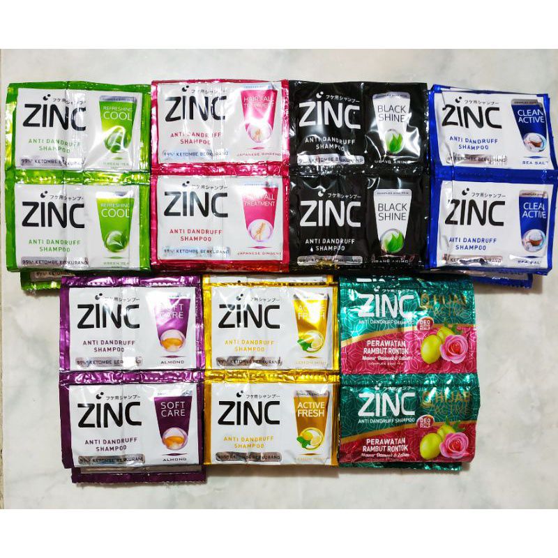 Zinc Shampoo Sachet