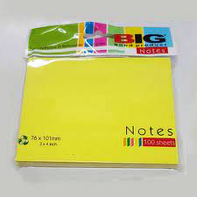 Sticky noter 3 x 4 inch BIG