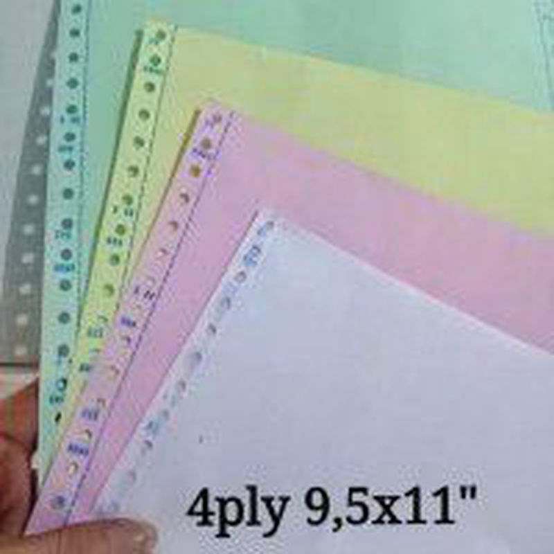 Kertas NCR 4 Ply - Rangkap 4 F4 Folio isi 100 lembar