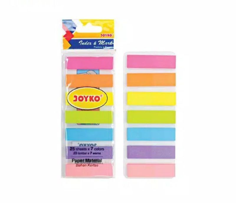 stick note plastik warna