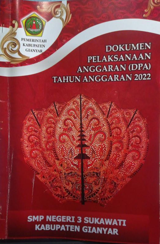 Cetak DPA SKPD + Jilid, Kertas HVS F4 70 Gram