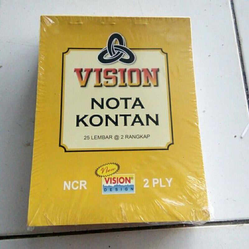 BUKU NOTA BESAR (A5) VISION 2 PLY (BUAH)