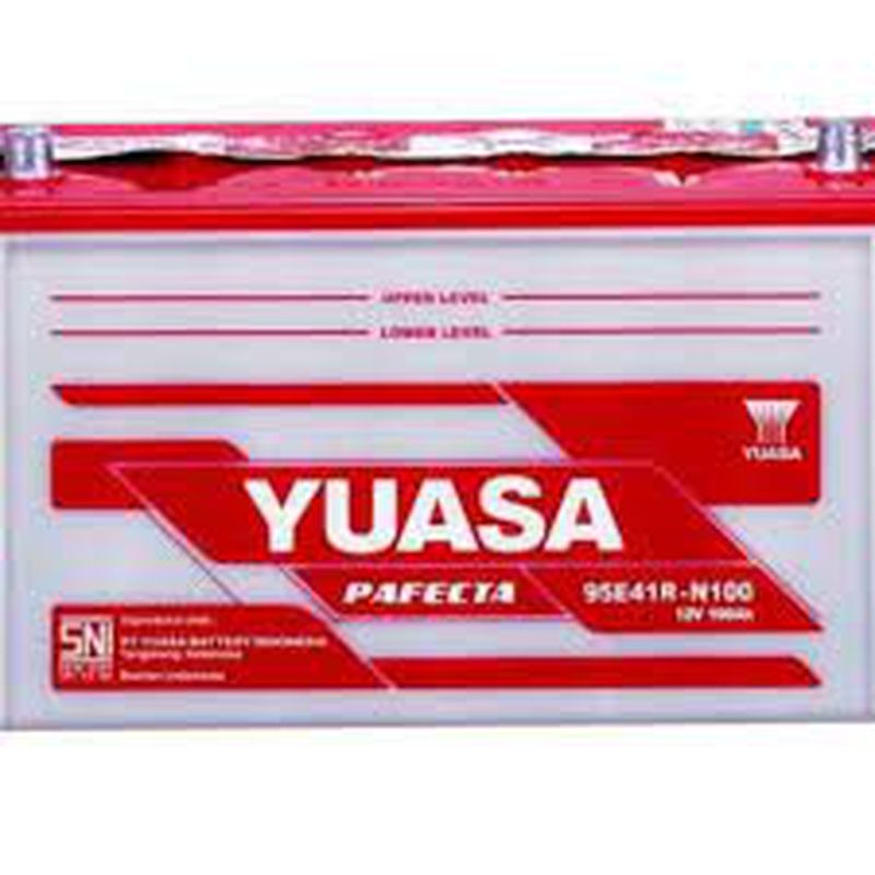 Battery Mesin Pompa Folder Yuasa 100 A/12V