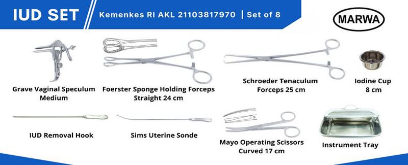 IUD KIT | Instruments Bedah Marwa