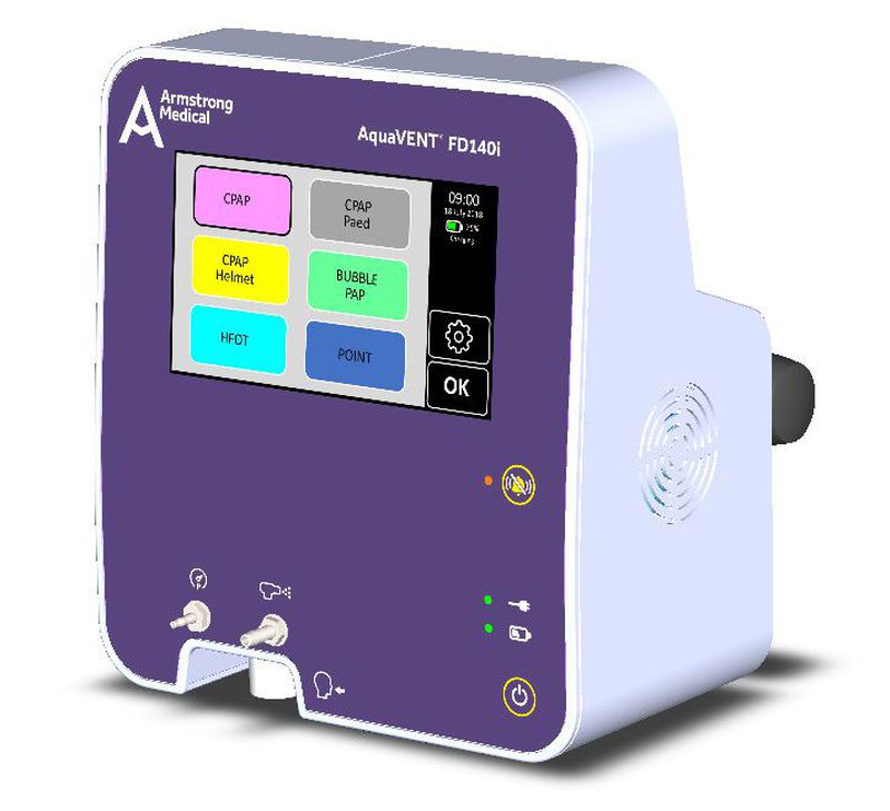 Armstrong Medical Aquavent GasFlow Driver CPAP SYSTEM (HFOT Adult) with