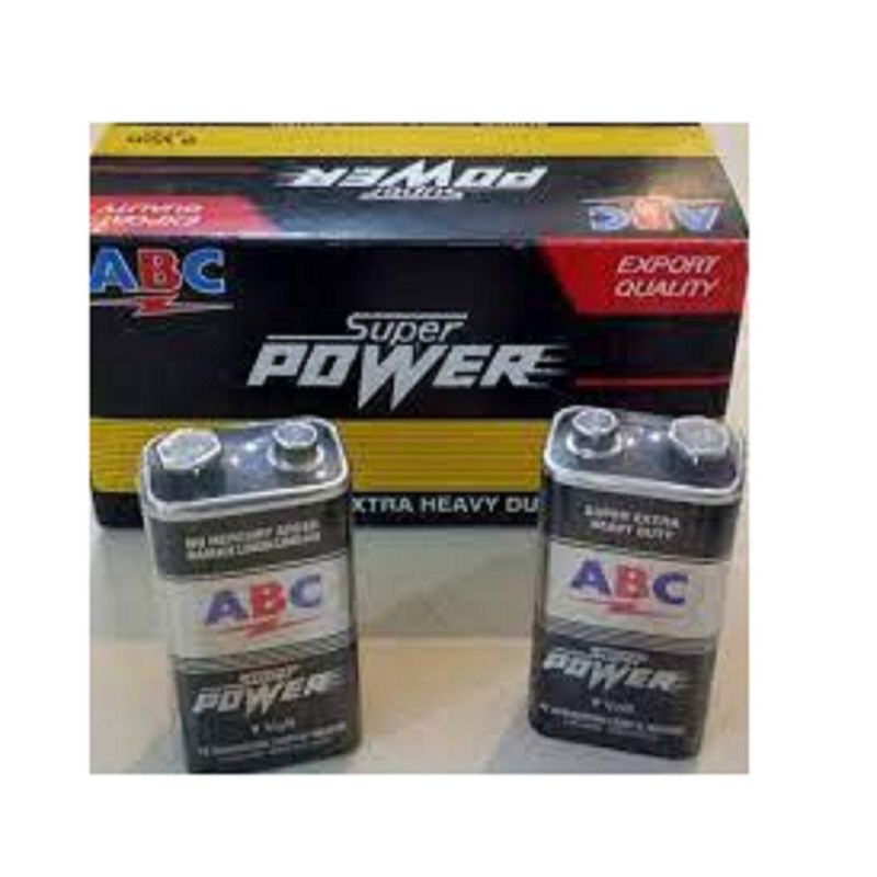 Baterai ABC Super Power 9 Volt Kotak