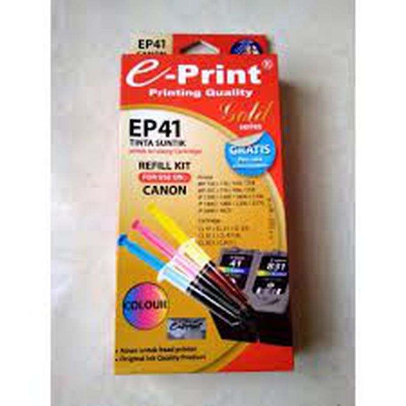 Tinta Refill Printer Canon EP41 (Warna) - ePrint