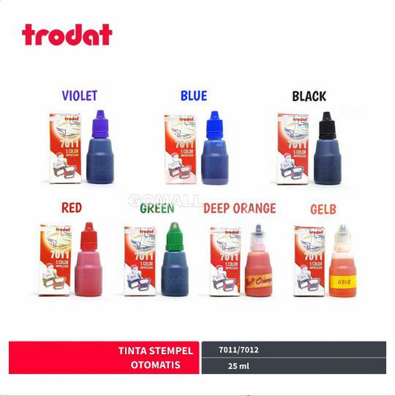 Tinta Stempel Trodat 25 ml - Green