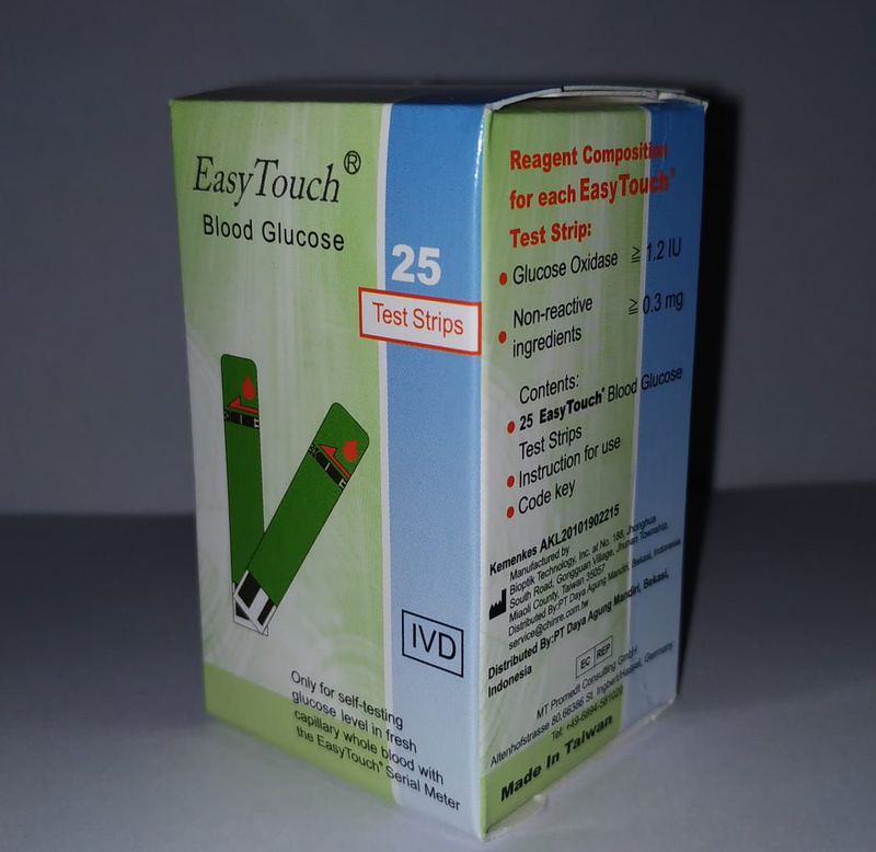 Easy touch blood glucose