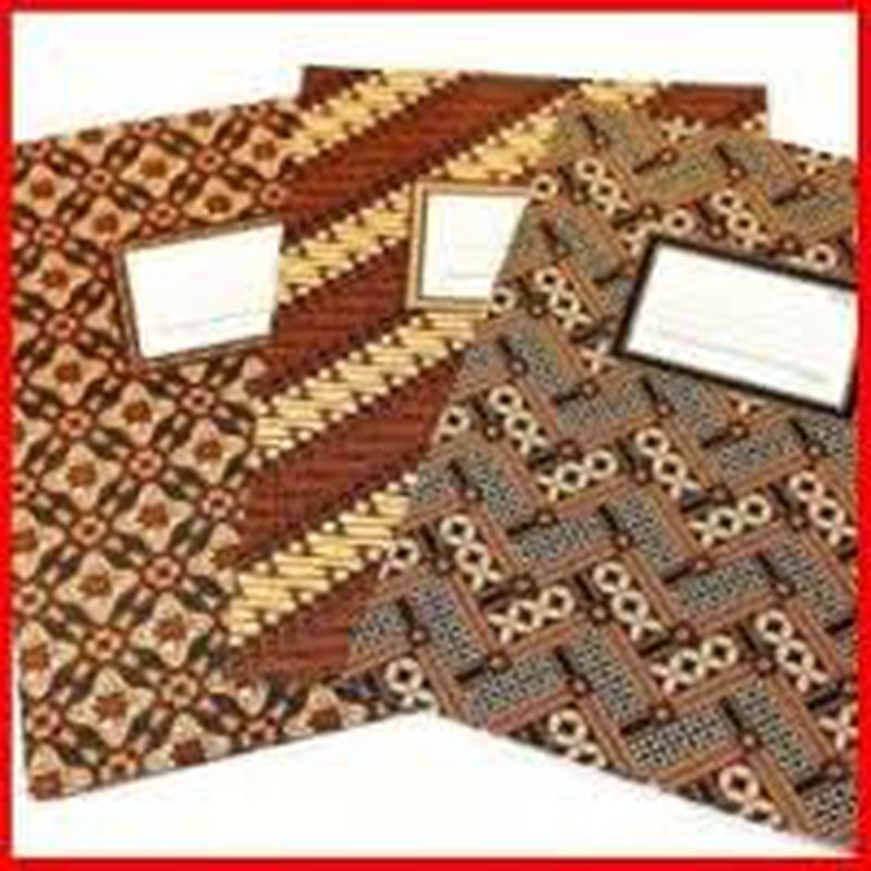 Stopmap Batik Bahan Kertas Duplek Crome Cotted 24x35 Cetak Motif Batik ...