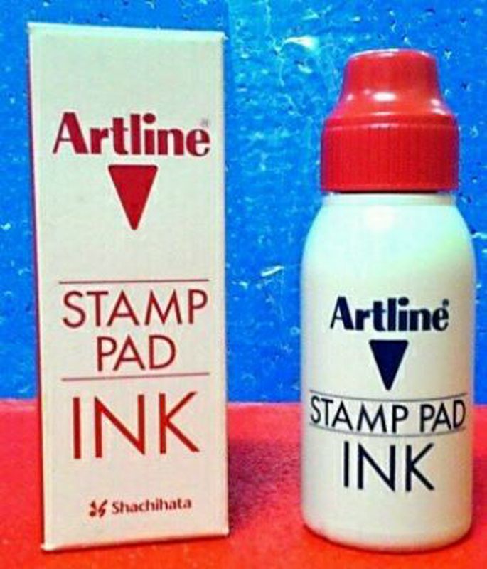 Artline Stamp Pad Ink Refill Warna Merah | Tinta Stempel Artline