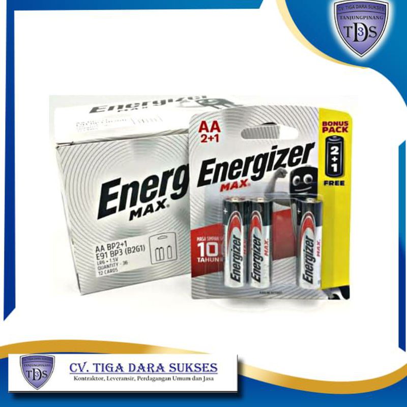 Energizer Max Baterai - AAA4