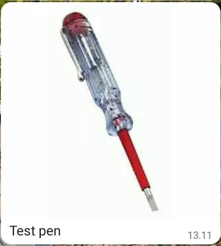 test pen