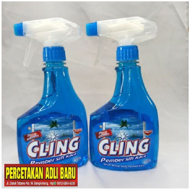 CLING PEMBERSIH KACA (BOTOL)