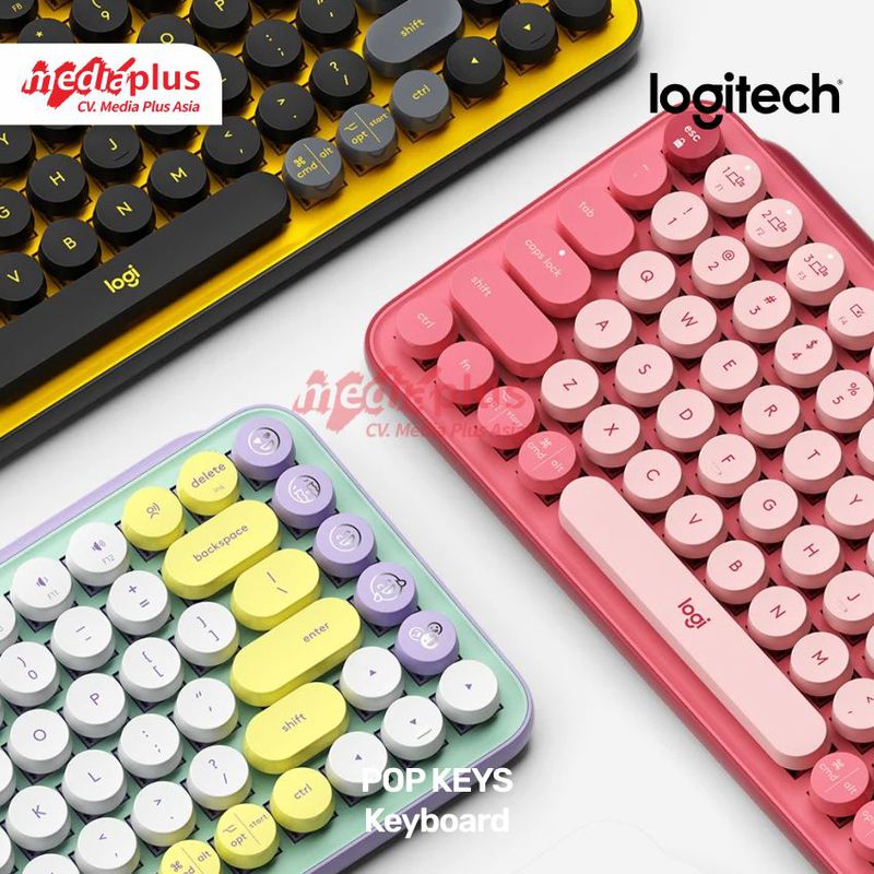 Keyboard Logitech POP KEYS - Blast Yellow