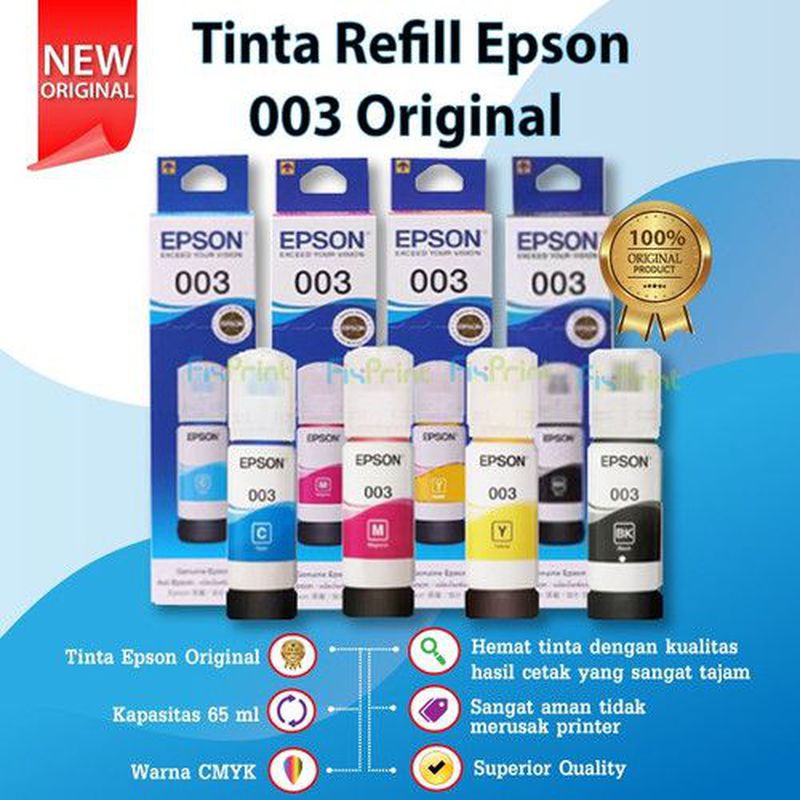 Tinta Printer Epson L 3210 (4 warna)