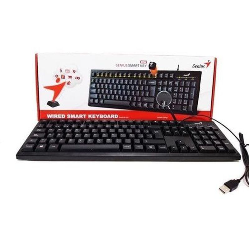Multimedia Keyboard Genius Smart Key board KB-101 Kabel USB original