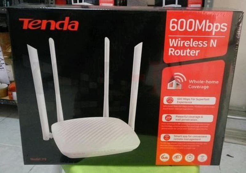 Tenda F9 600mbps Wireless N Router Whole Home Coverage