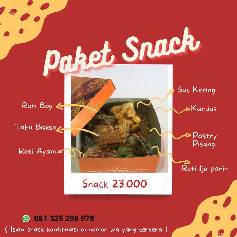 Snacku ( tanpa aqua )