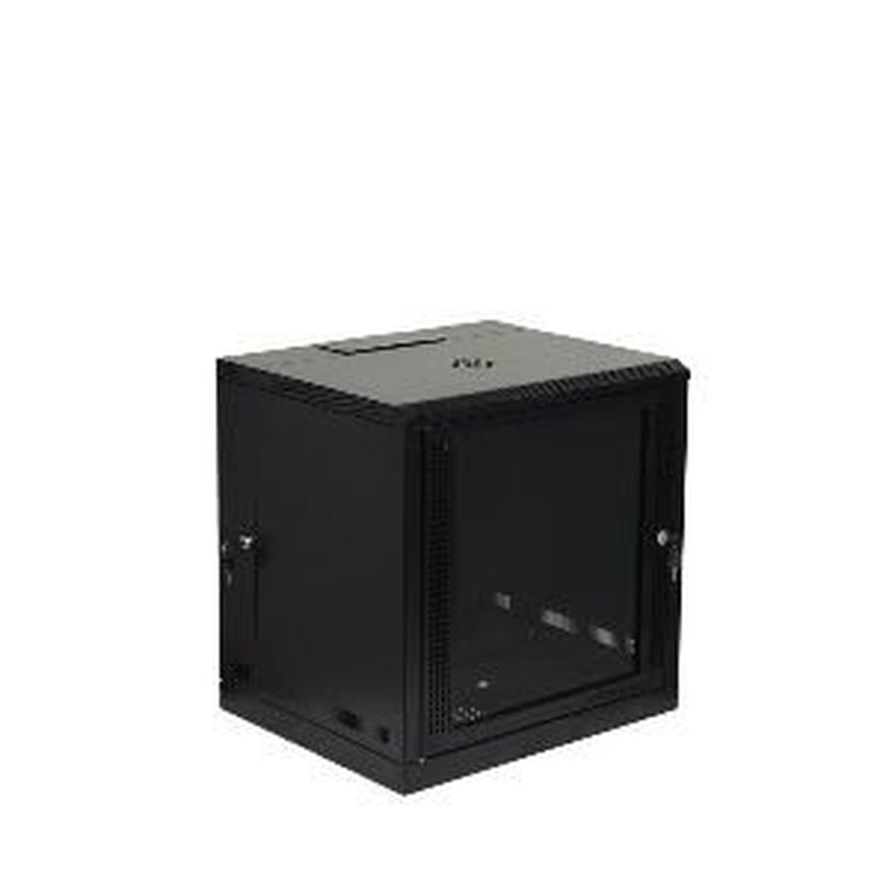 DATASCRIP SR19W-1249D 19 INCH WALLMOUNT RACK 12U DOUBLE DOOR (INCL. 20 ...