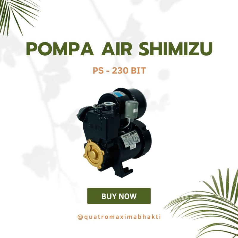 POMPA AIR SHIMIZU PS - 230 BIT