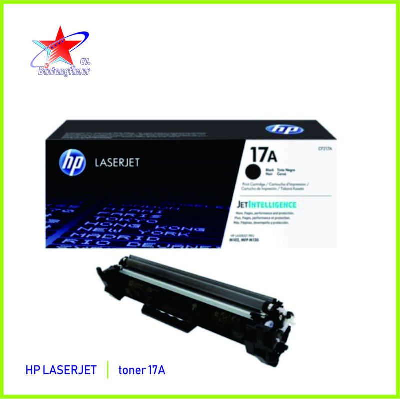 Tinta HP 17A Black Original Laserjet Toner Cartridge