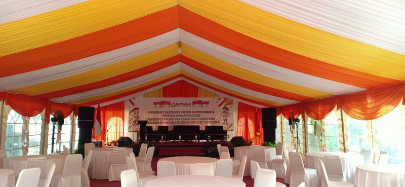 Tenda roder mini dekorasi