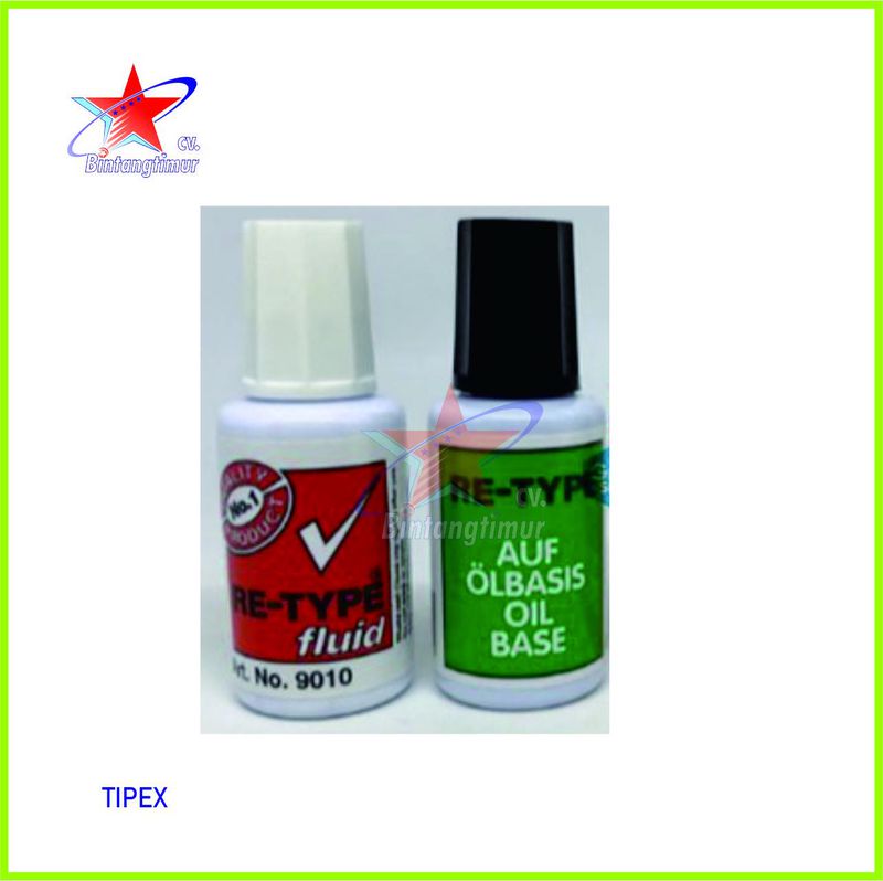 TipeX Kuas ReType Correction Fluid