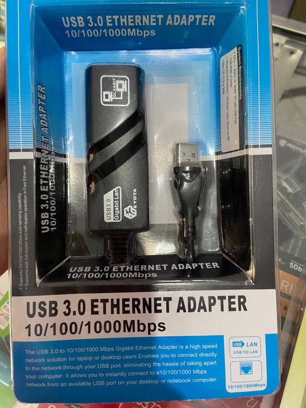 usb adaptor LAN 3.0
