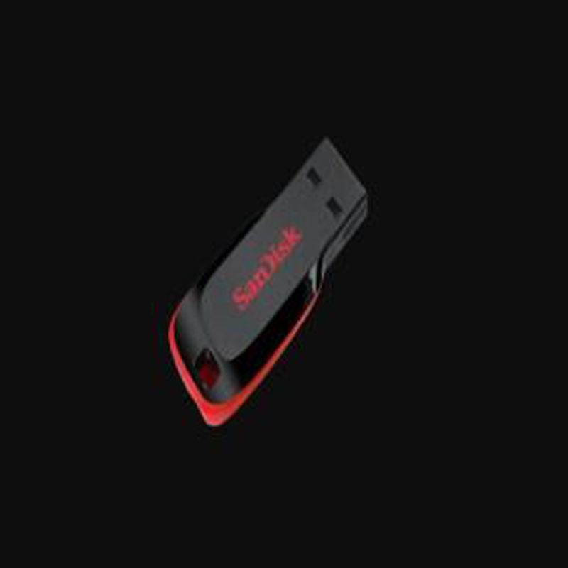 SANDISK SANDISK CRUZER BLADE USB FLASH DRIVE, CZ50 16GB, USB2.0, BLACK ...